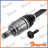Demi-Arbre de Transmission arrière gauche pour BMW | NPW-BM-182, 33207641213